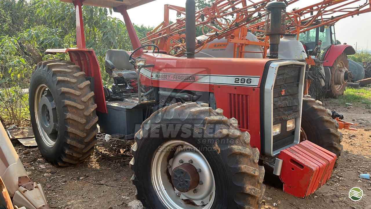 TRATOR MASSEY FERGUSON MF 296 Tração 4x4 New Seeds Sementes MARACAJU MATO GROSSO DO SUL MS